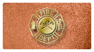 DSC700 418 SH CP Fire Department Shimmer Copper Background